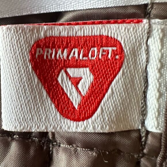 Lands' End Womens Quilted Insulated Lightweight Barn Chore Jacket, Brown Size XL - Picture 9 of 10